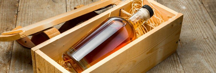 coffret de whisky